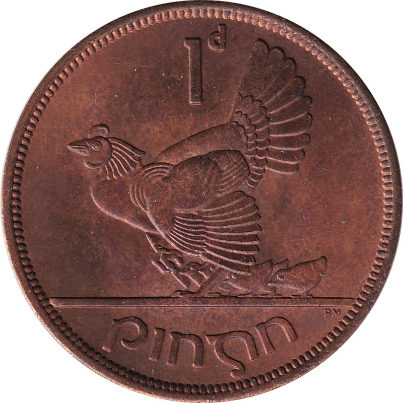 Ireland - 1 penny - EIRE - 1966 - No1424
