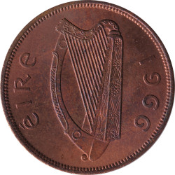 Ireland - 1 penny - EIRE - 1966 - No1424