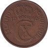 Iceland - 5 aurar - Christian X - 1940 - No1425