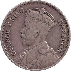 New Zealand - 1 shilling - George V - 1934 - No1438