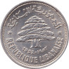 Lebanon - 50 piastres - Cèdre - République libanaise - 1952 - ١٩٥٢ (1952) - No1439