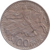 Monaco - 100 francs - Rainier III - Chevalier - 1950 - No1442