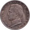 Monaco - 5 francs - Rainier III - Shield - 1966 - No1443