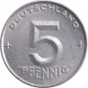 Germany - 5 pfennig - Weath ears - 1952 A - No1447