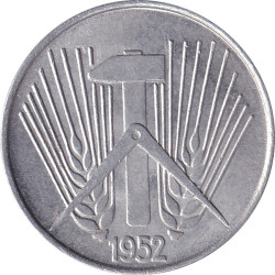 Germany - 5 pfennig - Weath ears - 1952 A - No1447