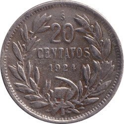 Chile - 20 centavos -...