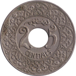 Morocco - 25 centimes - Star - No1465
