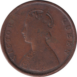 British India - 1/2 anna - Victoria Queen - No1467