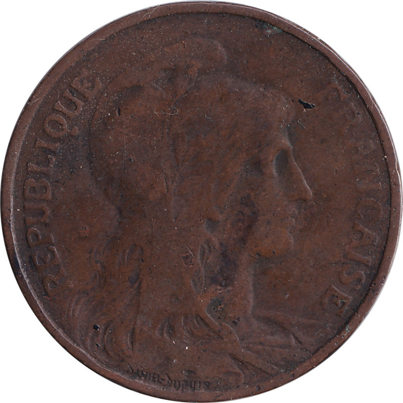 France - 5 centimes - Dupuis - 1907 - No1477