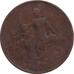 France - 5 centimes - Dupuis - 1907 - No1477