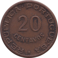 Mozambique - 20 centavos -...