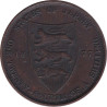 Jersey - 1/24 shilling - Victoria - 1877 H - No1486