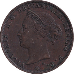 Jersey - 1/24 shilling - Victoria - 1877 H - No1486