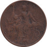 France - 5 centimes - Dupuis - 1910 - No1492