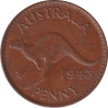 Australia - 1 penny - George VI -  1943 - No723