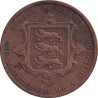 Jersey - 1/13 shilling - Victoria - Petit module - 1866 - No1495