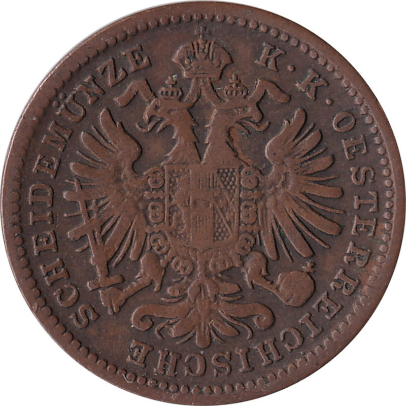 Austria - 1 kreuzer - Franz Jospeh I - 1885 - No1496