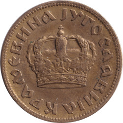 Yugoslavia - 2 dinara - Crown - Large crown - 1938 - No1504