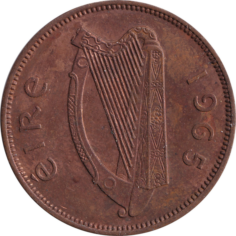 Ireland - 1/2 penny - EIRE - 1965 - No1506