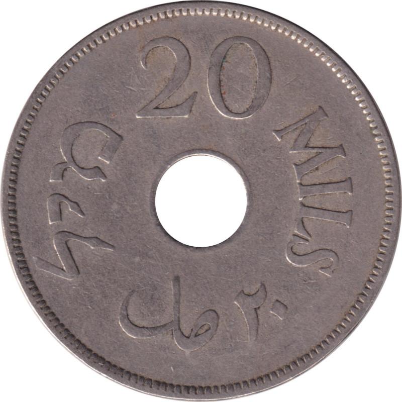 Palestine - 20 mils - Rameaux -  1927 - No600