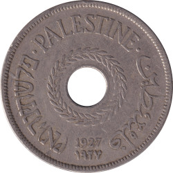 Palestine - 20 mils - Rameaux -  1927 - No600