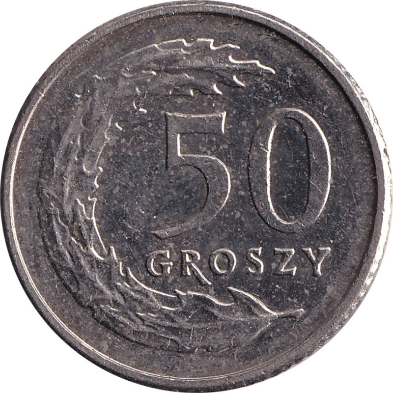 Poland - 50 groszy - Troisième République - Type 1 - 2009 MW - No1518