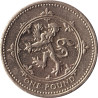 United Kingdom - 1 pound - Elizabeth II - Tête mature - No1525