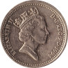 United Kingdom - 1 pound - Elizabeth II - Tête mature - No1525