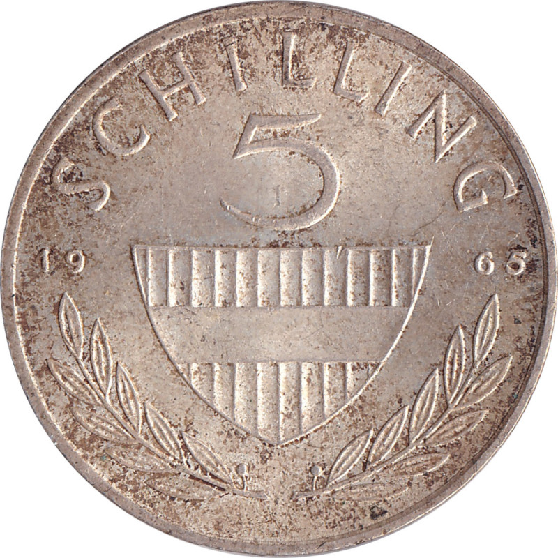 Austria - 5 schilling -  Knight - No1526