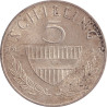 Austria - 5 schilling -  Knight - 1964 - No1527