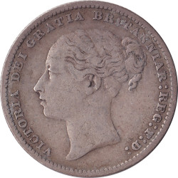 United Kingdom - 1 shilling - Victoria - Young head - 1885 - No1531
