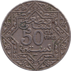 Morocco - 50 centimes - No1536