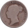 United Kingdom - 6 pence - Victoria - Young head - 1844 - No1538