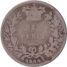 United Kingdom - 6 pence - Victoria - Young head - 1844 - No1538