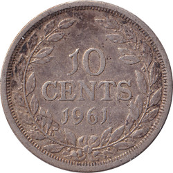 Liberia - 10 cents -...