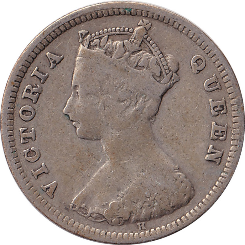 Hong Kong - 10 cents - Victoria - 1892 H - No1544