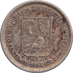 Venezuela - 50 centimos -...