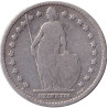 Swiss Confederation - 1 franc - Helvetia debout - 1886 B - No1431