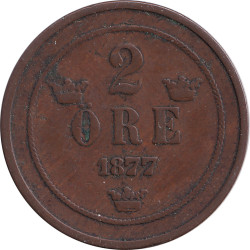 Sweden - 2 ore - Oscar II -...
