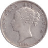 United Kingdom - 1/2 crown - Victoria - Young head - 1874 - No1521