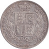 United Kingdom - 1/2 crown - Victoria - Young head - 1874 - No1521