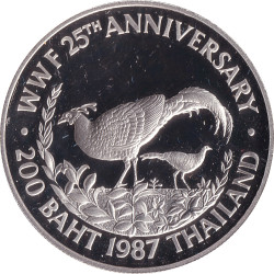 Thailand - 200 baht - WWF -...
