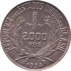Brazil - 2000 reis - 1924 - No1597