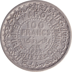 Morocco - 100 francs -...