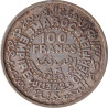 Morocco - 100 francs - Étoile - Grand module - 1372 - No1608
