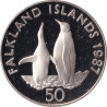 Iles Malouines - 50 pence - No1611