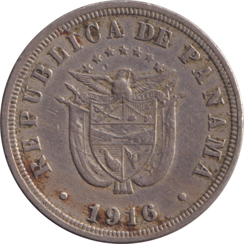 Panama - 2 1/2 centesimos - Armoiries -  1916 - No570