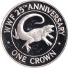 Îles Turks et Caïques - WWF 25th Anniversary - 1 crown - 1988 - No1571