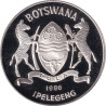 Botswana - 2 pula - Égret - 1986 - No1583
