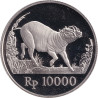 Indonesia - 10000 rupiah - Wild Boar - 1987 - No1588